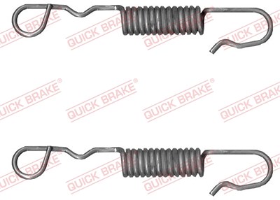 Quick Brake Handbremsfedersatz, Bremssattel [Hersteller-Nr. 113-0518] für Opel, Saab, Toyota von QUICK BRAKE