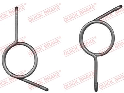 Quick Brake Handbremsfedersatz, Bremssattel [Hersteller-Nr. 113-0519] für Ford von QUICK BRAKE