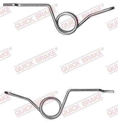 Quick Brake Handbremsfedersatz, Bremssattel [Hersteller-Nr. 113-0527] für Audi, Opel, Saab, Seat, Skoda, VW von QUICK BRAKE