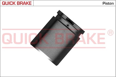 Quick Brake Kolben, Bremssattel [Hersteller-Nr. 185002K] für Alfa Romeo, Audi, Citroën, Fiat, Nissan, Opel, Peugeot, Renault, Saab, Seat, Skoda, Toyot von QUICK BRAKE