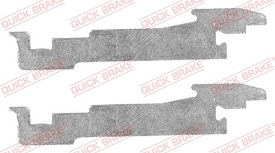 Quick Brake Nachstellersatz, Trommelbremse [Hersteller-Nr. 10453001] für Fiat, Ford, Lancia, Mazda von QUICK BRAKE