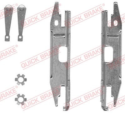 Quick Brake Nachstellersatz, Trommelbremse [Hersteller-Nr. 10553002] für Audi, Seat, Skoda, VW von QUICK BRAKE