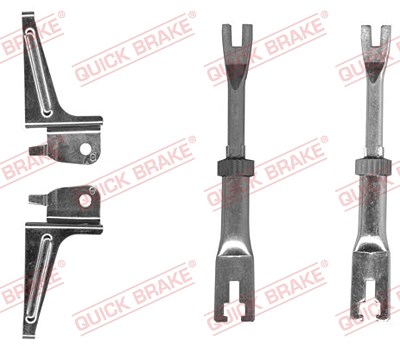 Quick Brake Nachstellersatz, Trommelbremse [Hersteller-Nr. 10853008] für Hyundai, Kia von QUICK BRAKE