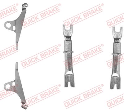 Quick Brake Nachstellersatz, Trommelbremse [Hersteller-Nr. 10853012] für Suzuki von QUICK BRAKE