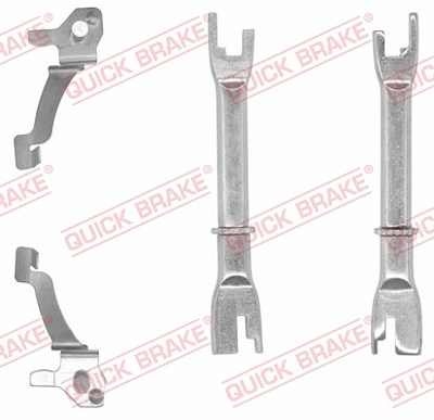 Quick Brake Nachstellersatz, Trommelbremse [Hersteller-Nr. 11053002] für Hyundai, Opel von QUICK BRAKE