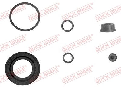 Quick Brake Reparatursatz, Bremssattel [Hersteller-Nr. 114-0001] für Alfa Romeo, Audi, Citroën, Ds, Fiat, Ford, Lancia, Mercedes-Benz, Mitsubishi, Ope von QUICK BRAKE