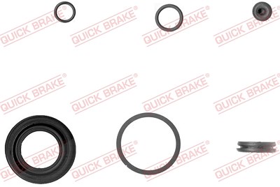 Quick Brake Reparatursatz, Bremssattel [Hersteller-Nr. 114-0032] für Hyundai, Kia, Mazda, Nissan, Suzuki von QUICK BRAKE