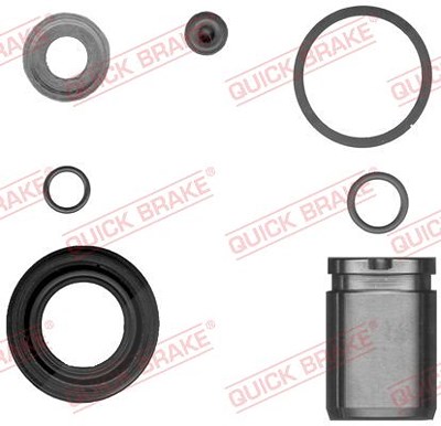 Quick Brake Reparatursatz inkl. Kolben, Bremssattel [Hersteller-Nr. 114-5044] für Hyundai, Kia, Nissan von QUICK BRAKE