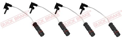 Quick Brake Warnkontaktsatz für Achse, Bremsbelag [Hersteller-Nr. WS0115A] für Mercedes-Benz von QUICK BRAKE