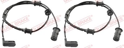 Quick Brake Warnkontaktsatz für Achse, Bremsbelag [Hersteller-Nr. WS0166A] für Opel, Vauxhall von QUICK BRAKE