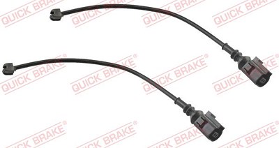 Quick Brake Warnkontaktsatz für Achse, Bremsbelag [Hersteller-Nr. WS0230A] für Audi, Porsche, VW von QUICK BRAKE