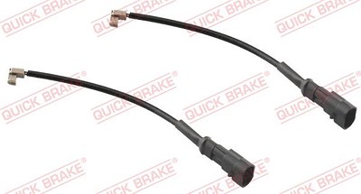 Quick Brake Warnkontaktsatz für Achse, Bremsbelag [Hersteller-Nr. WS0245A] für Iveco von QUICK BRAKE