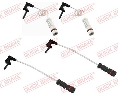 Quick Brake Warnkontaktsatz für Achse, Bremsbelag [Hersteller-Nr. WS0301A] für Mercedes-Benz von QUICK BRAKE