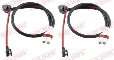 Quick Brake Warnkontaktsatz für Achse, Bremsbelag [Hersteller-Nr. WS0333A] für Porsche von QUICK BRAKE