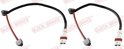 Quick Brake Warnkontaktsatz für Achse, Bremsbelag [Hersteller-Nr. WS0334A] für Porsche von QUICK BRAKE