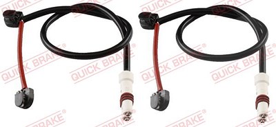 Quick Brake Warnkontaktsatz für Achse, Bremsbelag [Hersteller-Nr. WS0347A] für Porsche von QUICK BRAKE