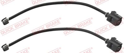 Quick Brake Warnkontaktsatz für Achse, Bremsbelag [Hersteller-Nr. WS0363A] für Porsche von QUICK BRAKE