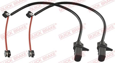 Quick Brake Warnkontaktsatz für Achse, Bremsbelag [Hersteller-Nr. WS0371A] für Audi von QUICK BRAKE