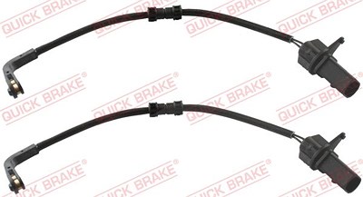 Quick Brake Warnkontaktsatz für Achse, Bremsbelag [Hersteller-Nr. WS0391A] für Audi von QUICK BRAKE