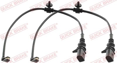 Quick Brake Warnkontaktsatz für Achse, Bremsbelag [Hersteller-Nr. WS0415A] für Audi, Bentley von QUICK BRAKE