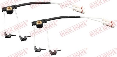 Quick Brake Warnkontaktsatz für Achse, Bremsbelag [Hersteller-Nr. WS0422A] für Mercedes-Benz von QUICK BRAKE