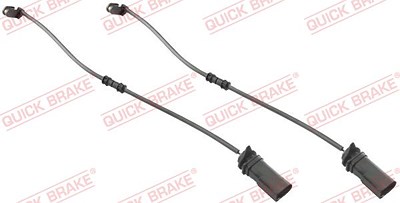 Quick Brake Warnkontaktsatz für Achse, Bremsbelag [Hersteller-Nr. WS0427A] für Audi von QUICK BRAKE