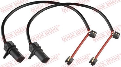 Quick Brake Warnkontaktsatz für Achse, Bremsbelag [Hersteller-Nr. WS0460A] für Porsche von QUICK BRAKE