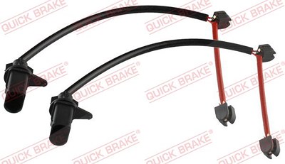 Quick Brake Warnkontaktsatz für Achse, Bremsbelag [Hersteller-Nr. WS0482A] für Porsche von QUICK BRAKE