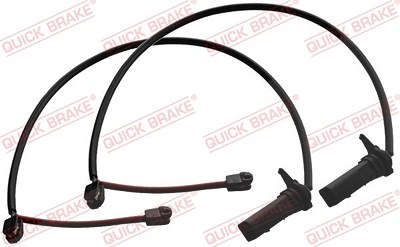 Quick Brake Warnkontaktsatz für Achse, Bremsbelag [Hersteller-Nr. WS0488A] für Audi, Bentley von QUICK BRAKE