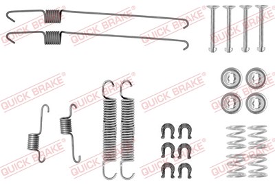 Quick Brake Zubehörsatz, Bremsbacken [Hersteller-Nr. 105-0001] für Daihatsu, Subaru, Suzuki von QUICK BRAKE
