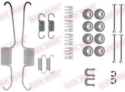 Quick Brake Zubehörsatz, Bremsbacken [Hersteller-Nr. 105-0003] für VW, Toyota von QUICK BRAKE