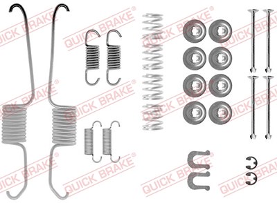 Quick Brake Zubehörsatz, Bremsbacken [Hersteller-Nr. 105-0003] für Toyota, VW von QUICK BRAKE