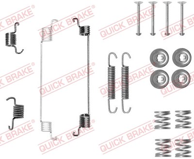 Quick Brake Zubehörsatz, Bremsbacken [Hersteller-Nr. 105-0014] für Fiat von QUICK BRAKE