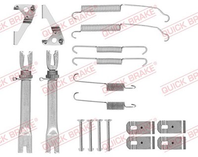 Quick Brake Zubehörsatz, Bremsbacken [Hersteller-Nr. 105-0015S] für Mazda von QUICK BRAKE