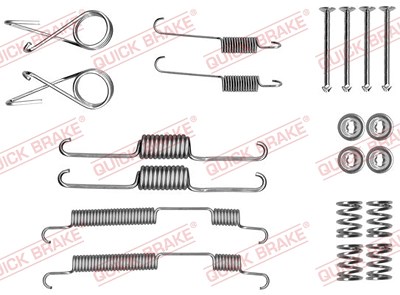 Quick Brake Zubehörsatz, Bremsbacken [Hersteller-Nr. 105-0022] für Hyundai, Kia von QUICK BRAKE
