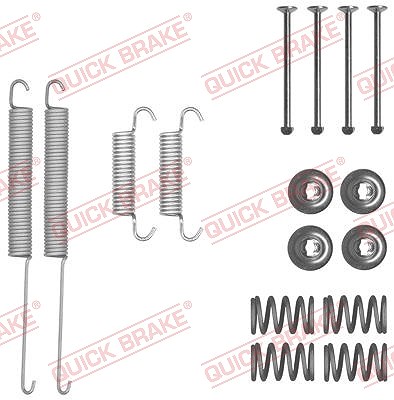 Quick Brake Zubehörsatz, Bremsbacken [Hersteller-Nr. 105-0026] für Ford, VW von QUICK BRAKE