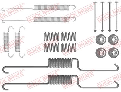 Quick Brake Zubehörsatz, Bremsbacken [Hersteller-Nr. 105-0026X-02] für VW von QUICK BRAKE