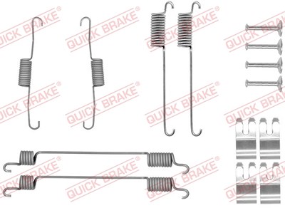 Quick Brake Zubehörsatz, Bremsbacken [Hersteller-Nr. 105-0030] für Ford von QUICK BRAKE