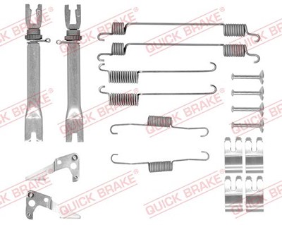 Quick Brake Zubehörsatz, Bremsbacken [Hersteller-Nr. 105-0030S] für Ford von QUICK BRAKE