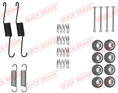 Quick Brake Zubehörsatz, Bremsbacken [Hersteller-Nr. 105-0031] für Nissan, Toyota von QUICK BRAKE