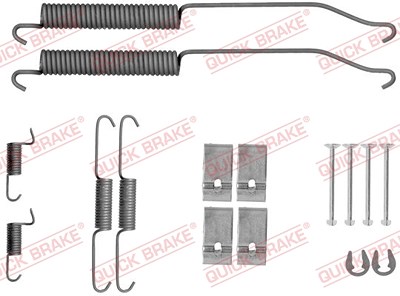 Quick Brake Zubehörsatz, Bremsbacken [Hersteller-Nr. 105-0036] für Renault, Nissan von QUICK BRAKE