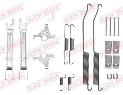 Quick Brake Zubehörsatz, Bremsbacken [Hersteller-Nr. 105-0036S] für Nissan, Renault von QUICK BRAKE