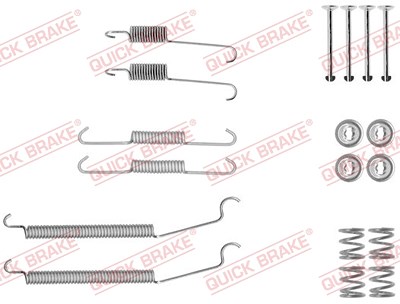 Quick Brake Zubehörsatz, Bremsbacken [Hersteller-Nr. 105-0039] für Renault von QUICK BRAKE