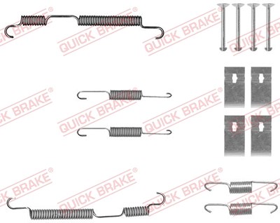 Quick Brake Zubehörsatz, Bremsbacken [Hersteller-Nr. 105-0050] für Kia, Opel von QUICK BRAKE