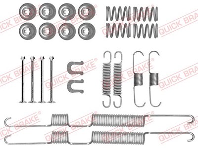 Quick Brake Zubehörsatz, Bremsbacken [Hersteller-Nr. 105-0074] für Toyota von QUICK BRAKE