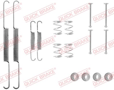 Quick Brake Zubehörsatz, Bremsbacken [Hersteller-Nr. 105-0507] für Opel von QUICK BRAKE