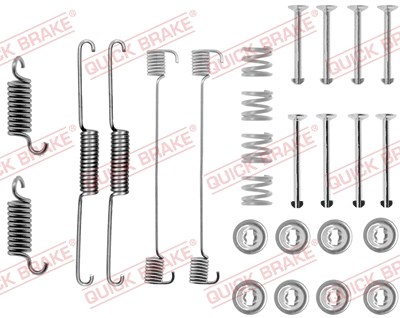 Quick Brake Zubehörsatz, Bremsbacken [Hersteller-Nr. 105-0514] für Ford von QUICK BRAKE