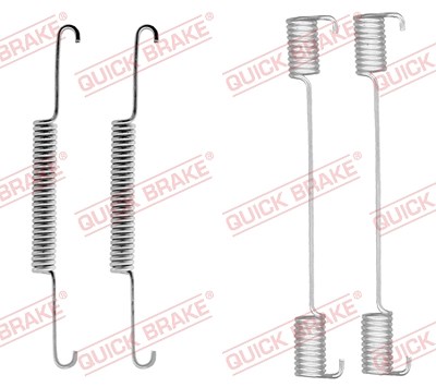 Quick Brake Zubehörsatz, Bremsbacken [Hersteller-Nr. 105-0520] für Mg, Austin von QUICK BRAKE