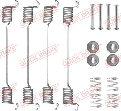 Quick Brake Zubehörsatz, Bremsbacken [Hersteller-Nr. 105-0524] für VW von QUICK BRAKE