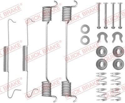 Quick Brake Zubehörsatz, Bremsbacken [Hersteller-Nr. 105-0525] für VW von QUICK BRAKE